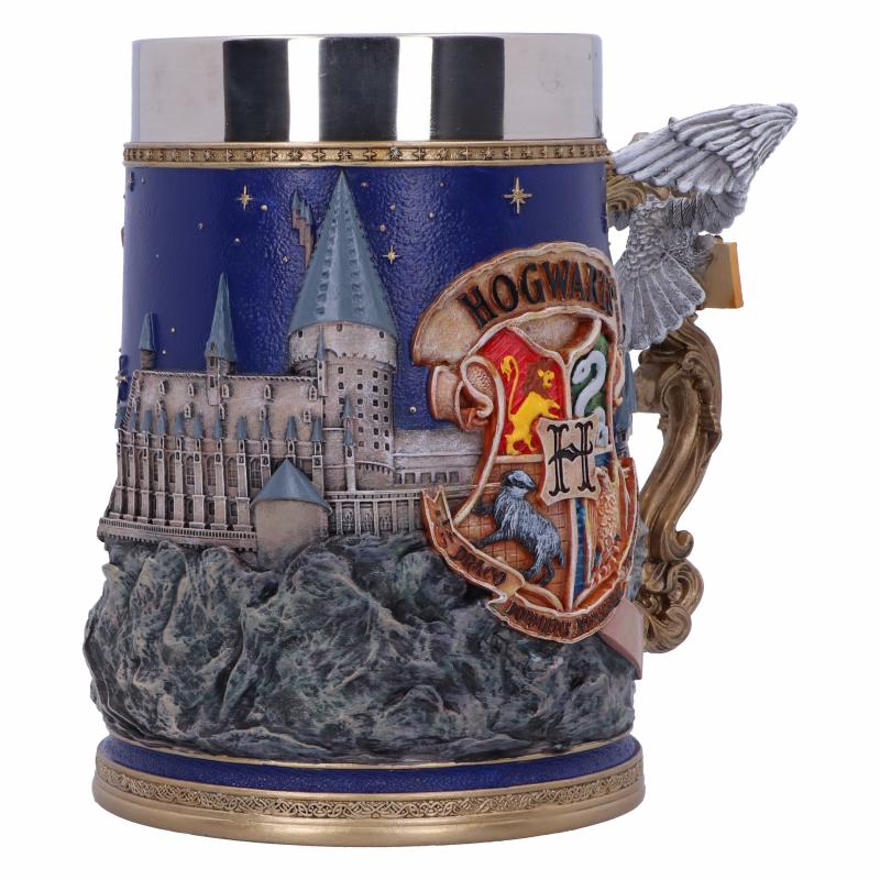 Harry Potter Hogwarts Collectible Tankard (high: 15,5 cm) / Kufel kolekcjonerski Harry Potter - Hogwart (wys: 15,5 cm)