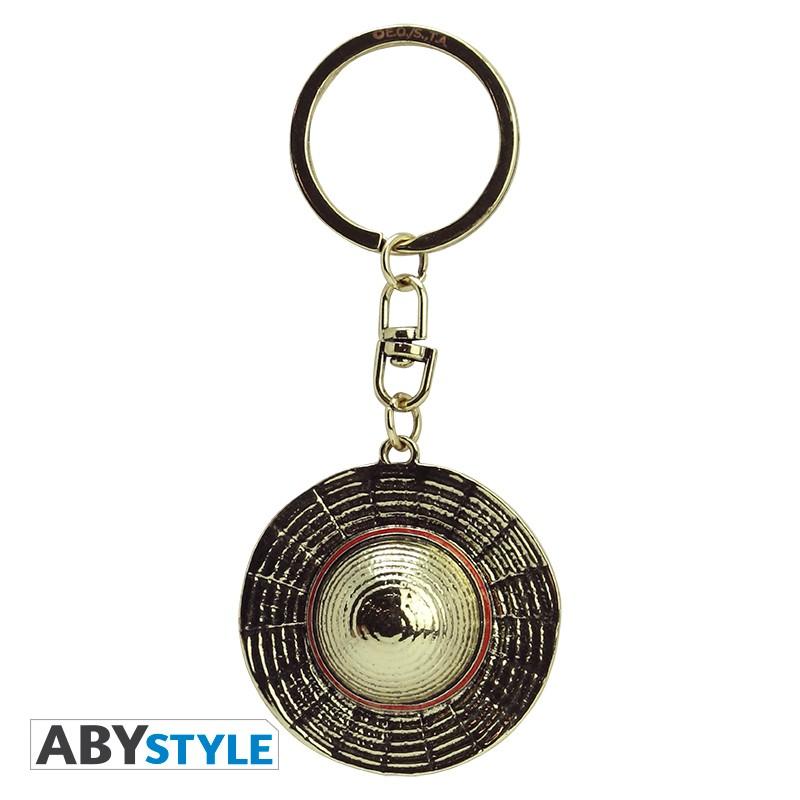 ONE PIECE Keychain 3D - Luffy's Hat / brelok 3D One Piece - Kapelusz Luffiego - ABS