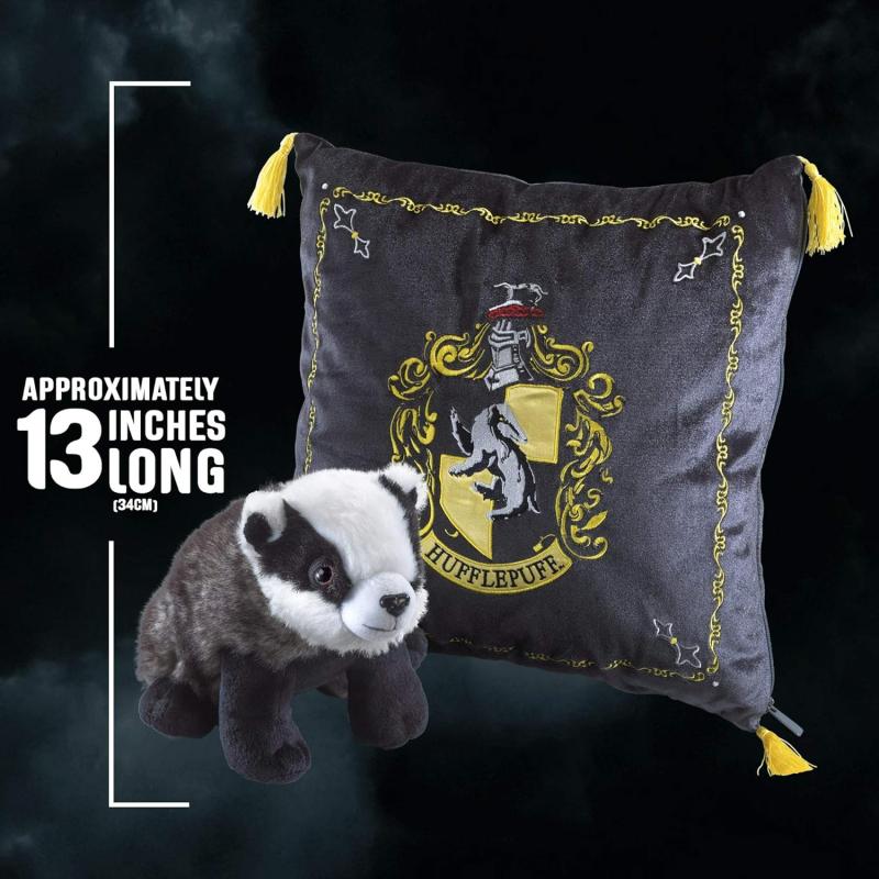 Harry Potter - Hufflepuf House Plush and Cushion / Harry Potter zestaw: poduszka plus maskotka - Hufflepuf
