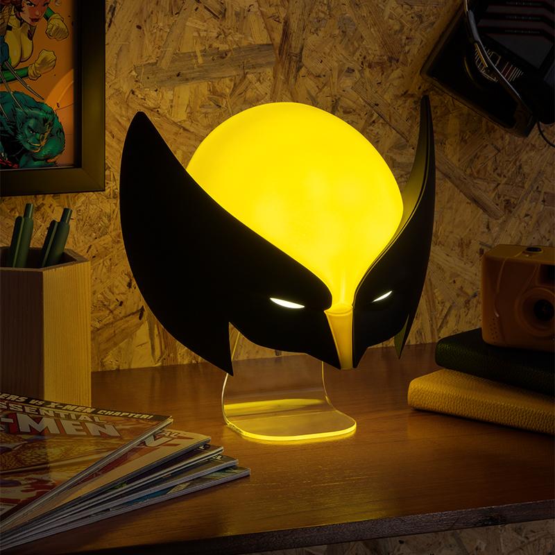 Marvel X-MEN Wolverine Mask desktop / wall light (high: 22 cm) / lampka ścienno-biurkowa Marvel X-MEN Wolverine maska (wysokość: 22 cm)