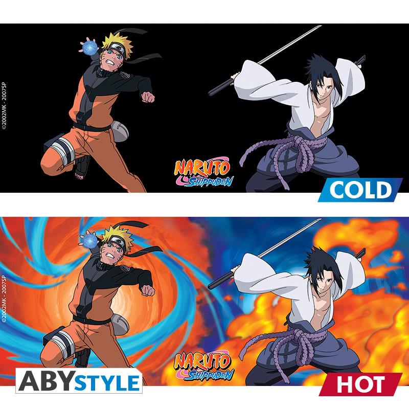 NARUTO SHIPPUDEN mug heat change (460 ml) - Duel / Naruto Shippuden kubek termoaktywny (460 ml) Duel - ABS