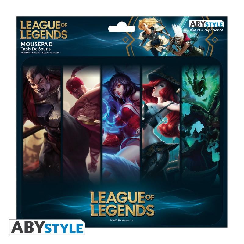LEAGUE OF LEGENDS - Flexible mousepad - Champions / podkładka pod myszkę League of Legends - Mistrzowie - ABS