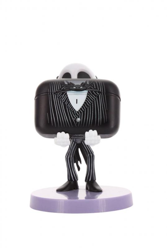 The Nightmare Before Christmas Jack Skellington Buds Pro Wireless Bluetooth Earbuds and Phone Holder / Miasteczko Halloween zestaw: stojak na słuchawki Jack Skellington plus słuchawki bezprzewodowe