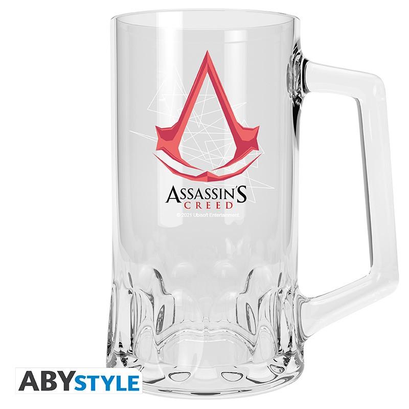 ASSASSINS CREED - glass tankard - Crest / kufel szklany Assassins Creed Herb - ABS