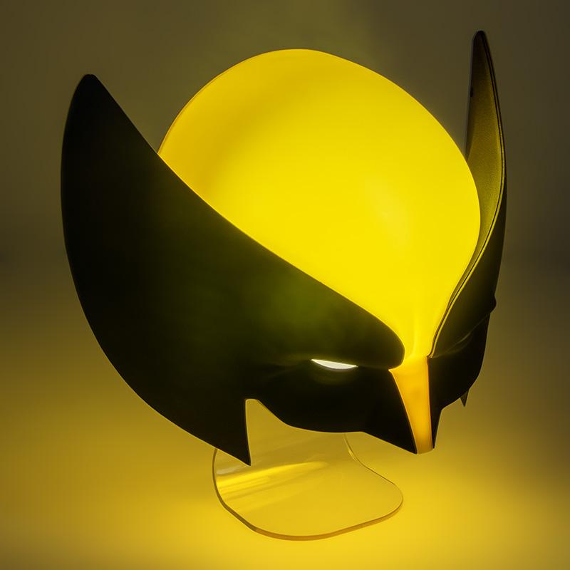 Marvel X-MEN Wolverine Mask desktop / wall light (high: 22 cm) / lampka ścienno-biurkowa Marvel X-MEN Wolverine maska (wysokość: 22 cm)