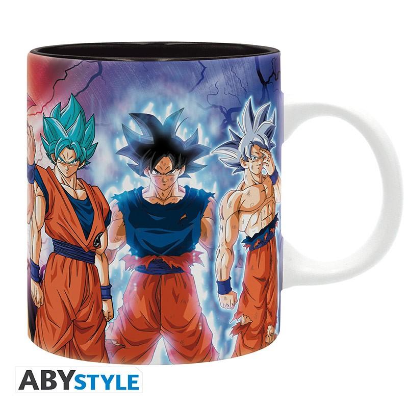 DRAGON BALL SUPER - Mug - 320 ml - Goku transformations / kubek Dragon Ball (320 ml) - Goku transformations