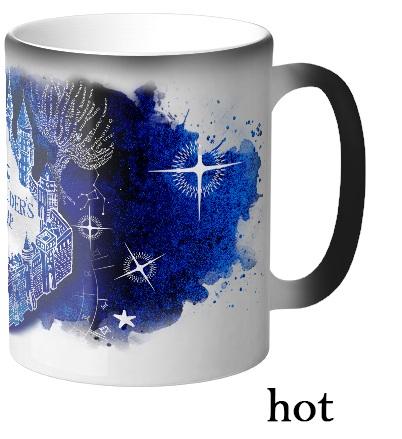 Harry Potter heat change mug - Marauders map / Harry Potter kubek termoaktywny - Mapa Huncwotów