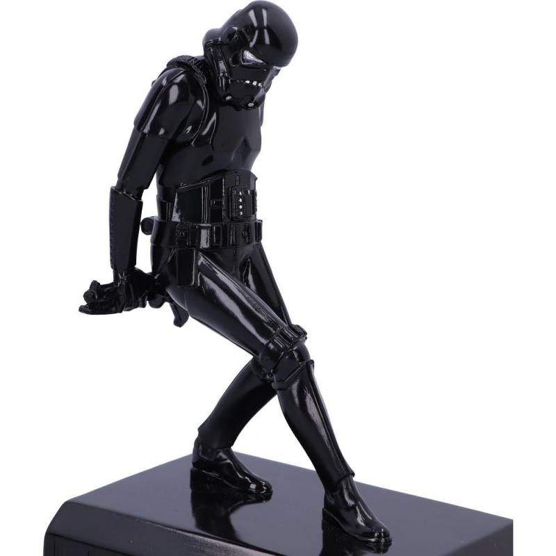 Star Wars Stormtrooper bookends (high: 26,5 cm) black version / Podpórki pod książki Gwiezdne Wojny Szturmowiec (wyskość: 26,5 cm) - czarna wersja