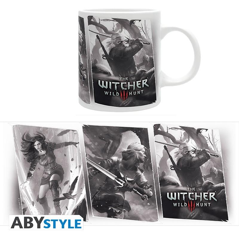 The Witcher: Geralt, Ciri and Yennefer mug / kubek Wiedźmin: Geralt, Ciri i Yennefer - ABS