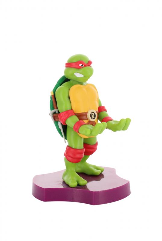 TMNT: Raphael Cable Guys Holdem - Earbud Holder (11 cm) / Stojak na słuchawki Wojownicze Żółwie Ninja - Raphael (11 cm)