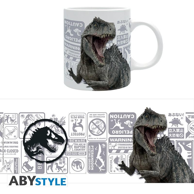 JURASSIC WORLD mug (320 ml) - Giganotosaurus / Park Jurajski (320 ml) Giganotosaurus - ABS