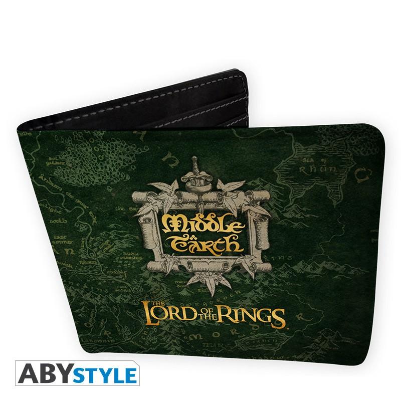 Lord of the Rings wallet vinyl - Middle Earth / Władca Pierścieni portfel winylowy - Śródziemie - ABS