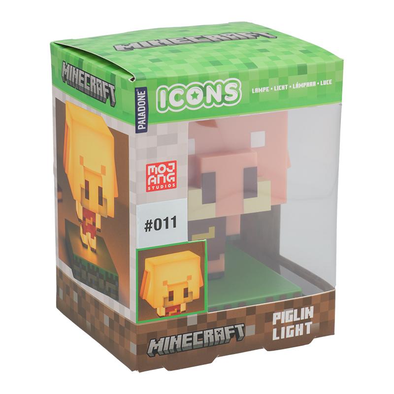 Minecraft Piglin Icon Light / Minecraft lampka Piglin