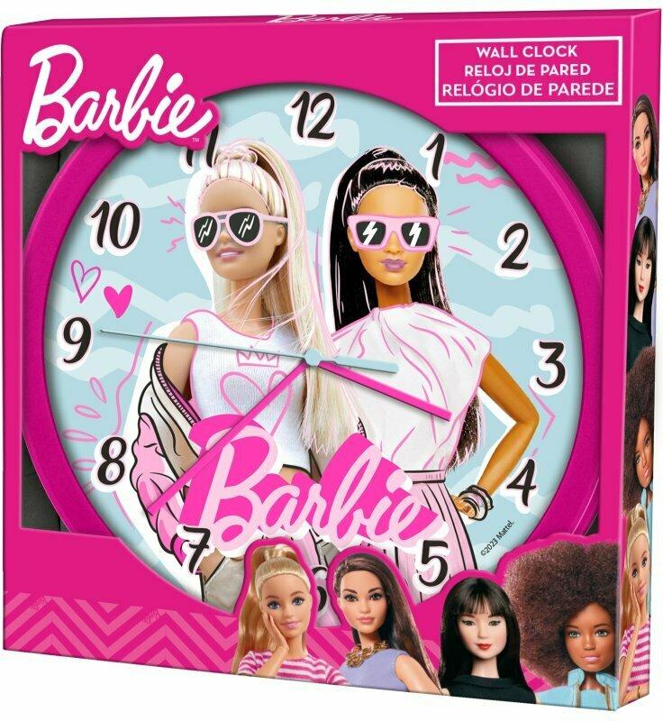 Barbie wall clock / zegar ścienny Barbie