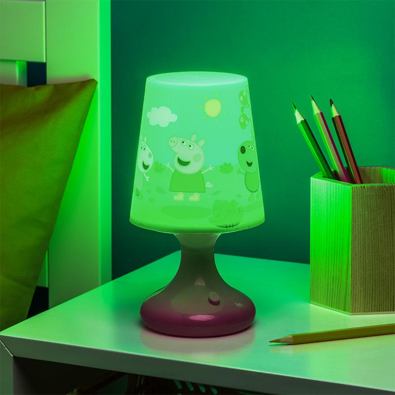 Peppa Pig Table Lamp (high: 18,50 cm) / Świnka Peppa Lampka nocna (wysokość: 18,50 cm)