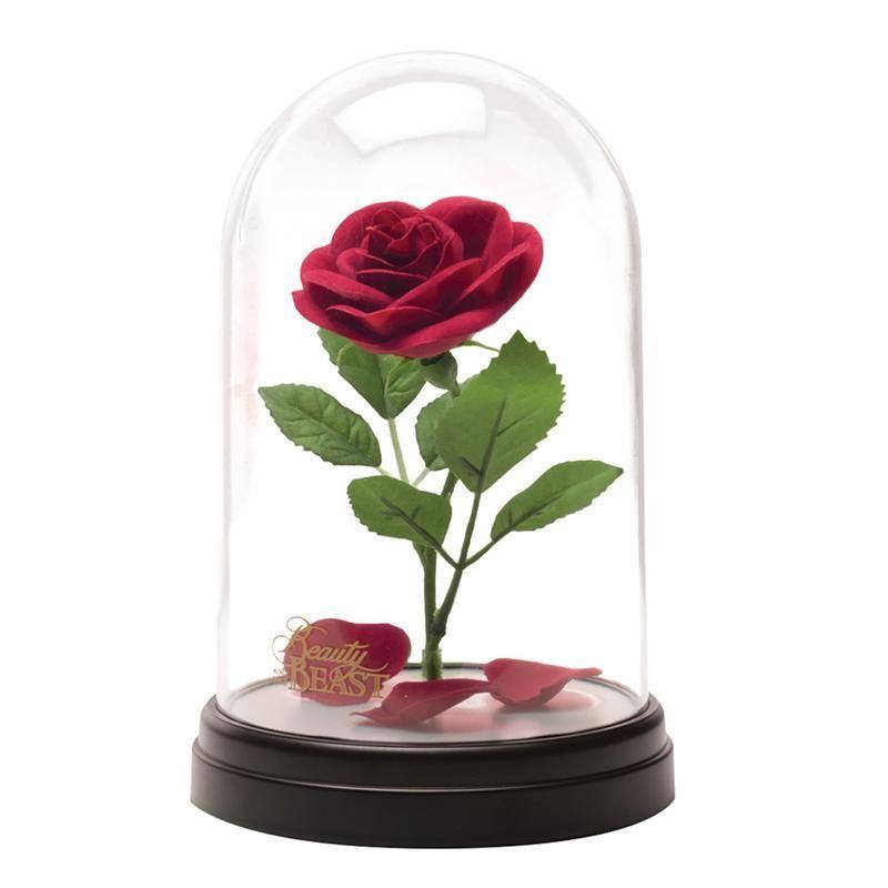 Disney The Beauty and the Beast Enchanted Rose Light (high: 21 cm) / lampka Disney Piękna i Bestia - Zaczarowana róża (wysokość: 21 cm)