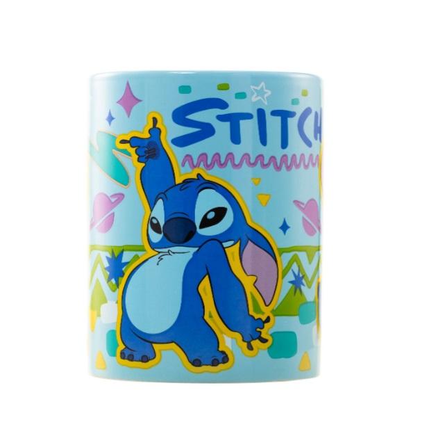 DISNEY LILO & STITCH FUZZY MUG - STITCH / Disney Lilo & Stitch kubek z futerkiem - Stitch