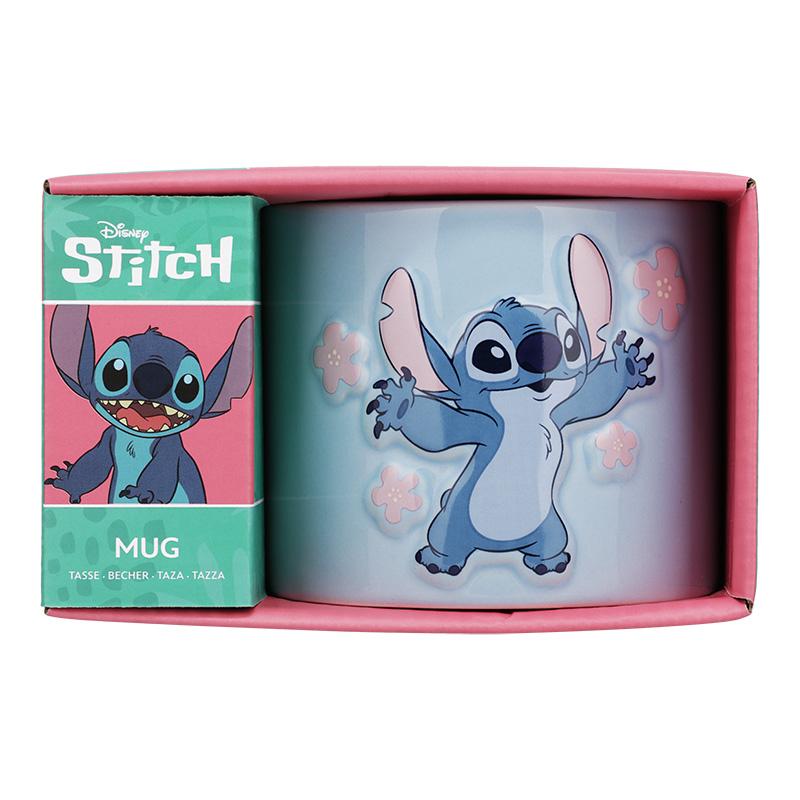 Disney embossed mug Stitch / Disney kubek z tłoczonym wzorem Stitch