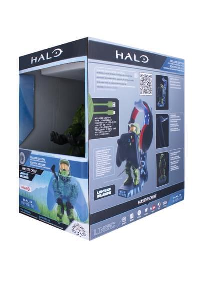 Halo Master Chief Deluxe edition phone & controller holder plus headphone stand (20 cm) / stojak Halo Master edycja Deluxe plus podstawka na słuchawki (20 cm)