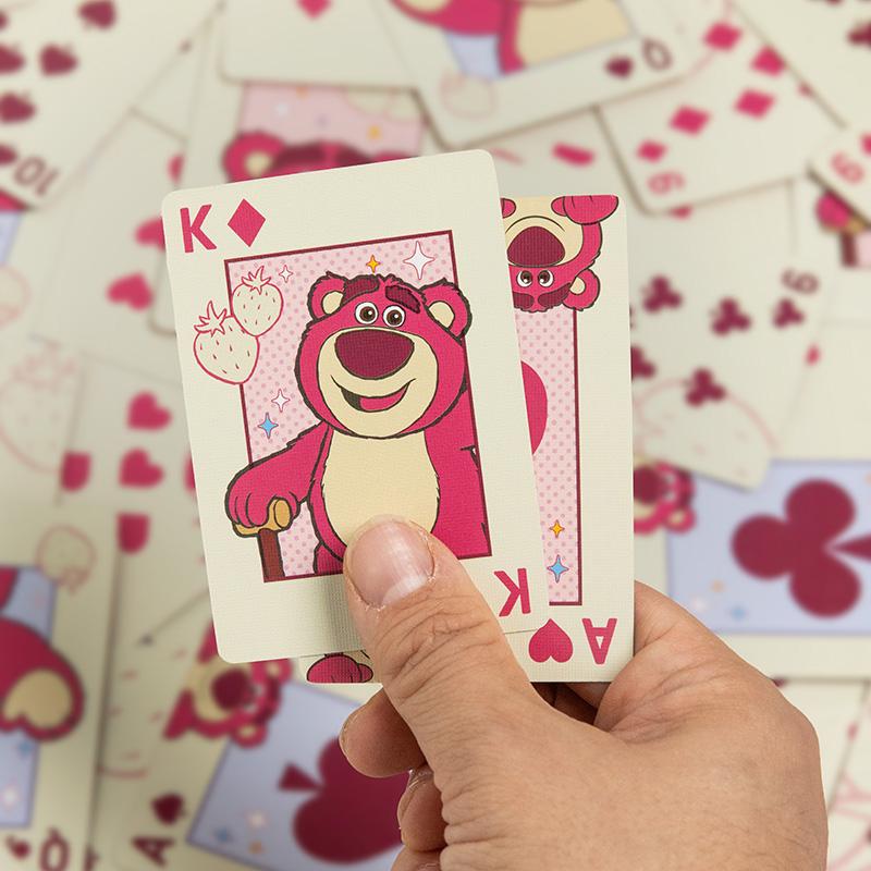 Toy Story Playing Cards in a Tin - Lotso / Toy Story karty do gry w ozdobnej puszce Miś Tuliś