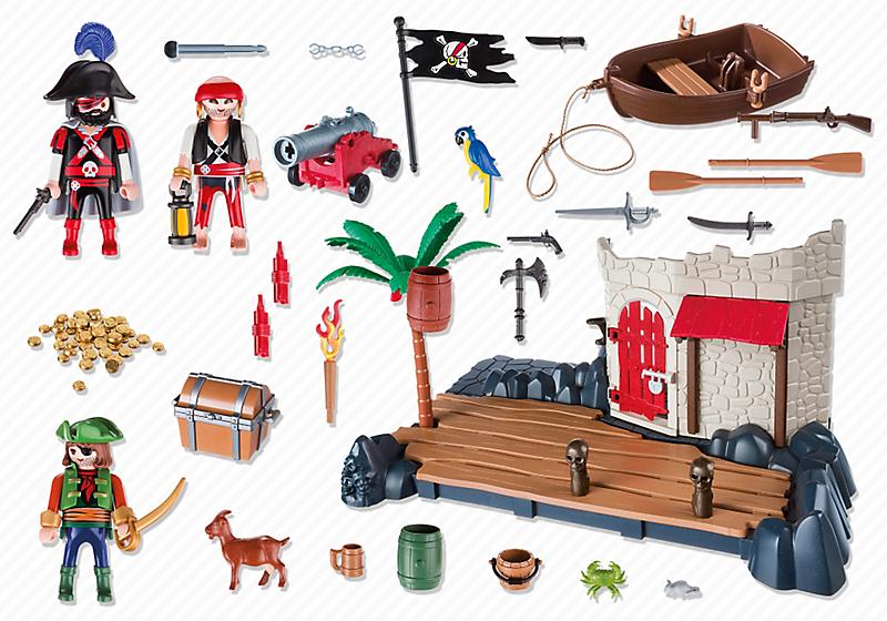 Playmobile Super Set Pirates 6146 / Playmobil Twierdza Piratów 6146