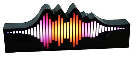 Sound Wave Logo Light / Lampka Logo - fala dźwiękowa