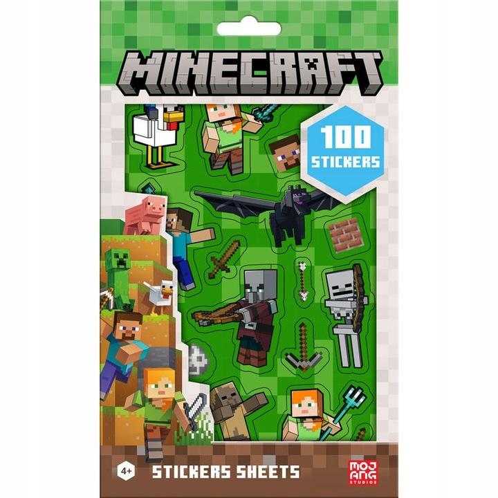 Minecraft decorative stickers (92 pcs) / Minecraft zestaw naklejek (92 szt)