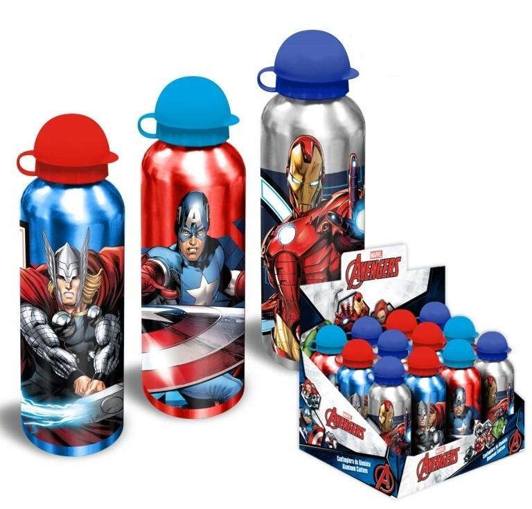 Marvel Avengers aluminum bottle (500 ml) / Marvel Avengers butelka aluminiowa (500 ml)