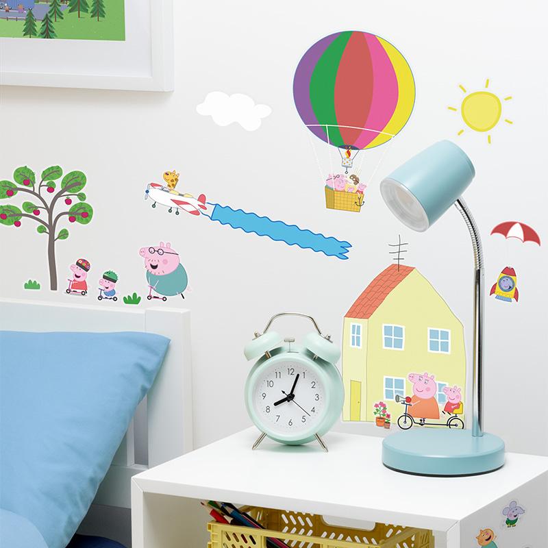 Peppa Pig Wall Decals / Świnka Peppa naklejki dekoracyjne (ścienne)