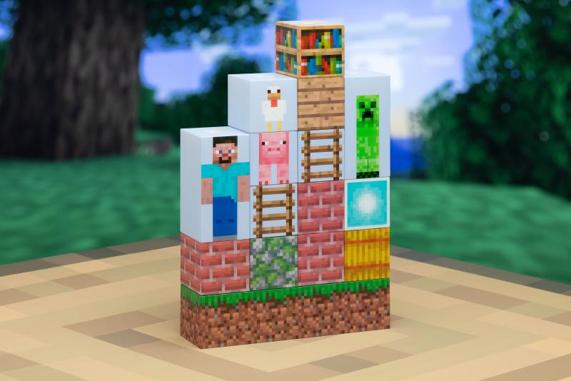 Minecraft Block Building Light Character Edition / lampka Minecraft bloki - edycja postacie