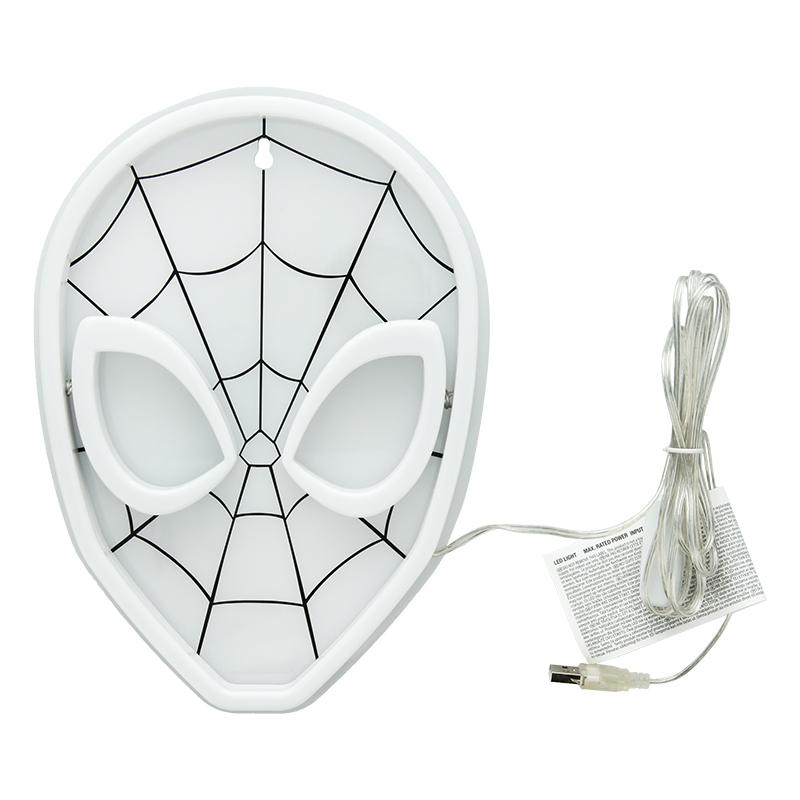 Marvel Spider-man Wall Mountable LED Neon Light (high: 26 cm) / Marvel Spier-man neonowa lampka ścienna (wysokość: 26 cm)