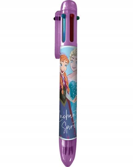 Diseny Frozen multicolor pen (6 colours) / Disney Kraina Lodu długopis wielokolorowy (6 kolorów)