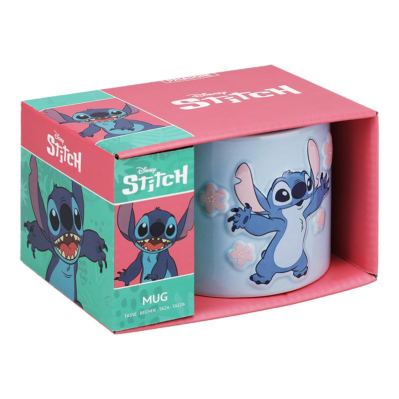 Disney embossed mug Stitch / Disney kubek z tłoczonym wzorem Stitch