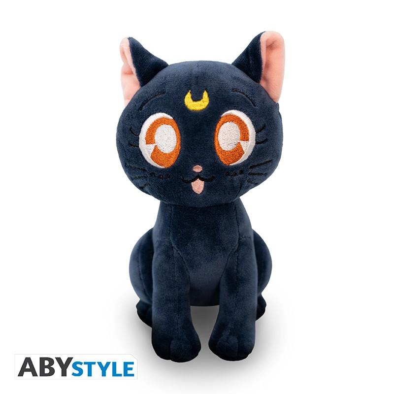 SAILOR MOON plush - Luna (high: 15 cm) / Czarodziejka z Księżyca Luna (wysokość: 15 cm) - ABS