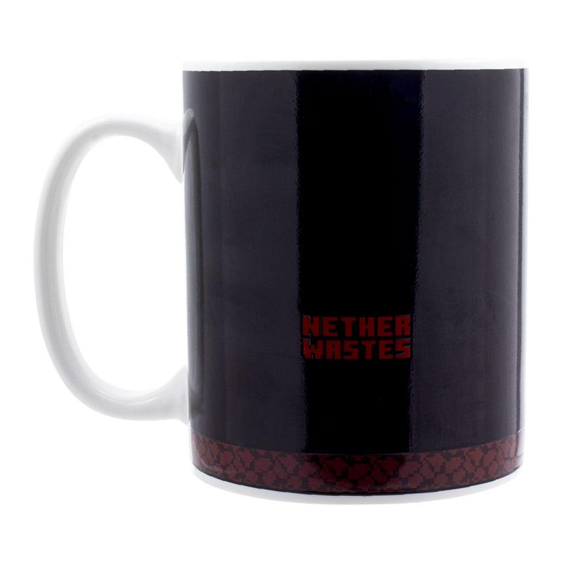 Minecraft Nether Heat Change Mug / Minecraft kubek termoaktywny Nether