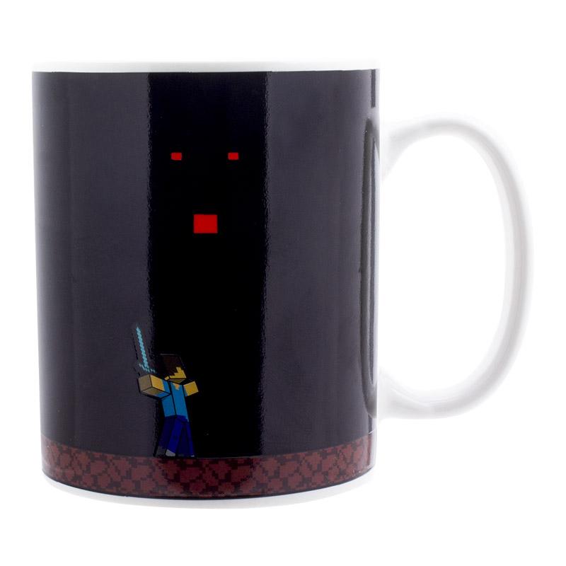 Minecraft Nether Heat Change Mug / Minecraft kubek termoaktywny Nether