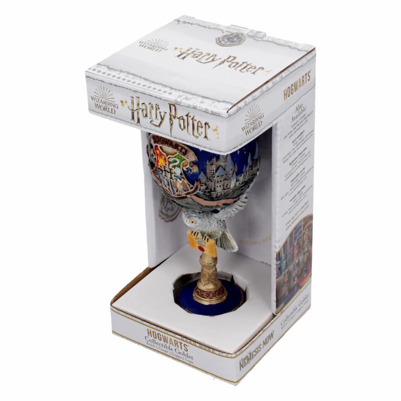 Harry Potter Hogwarts Collectible Goblet (high: 19,5cm ) / Puchar kolekcjonerski Harry Potter - Hogwarts (wys: 19,5 cm)