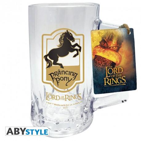 LORD OF THE RINGS - glass tankard - Prancing Pony / kufel szklany Władca Pierścieni - Pod rozbrykanym kucykiem - ABS