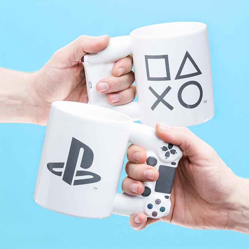 Playstation Dualshock PS4 Controller 3D Mug (white) / kubek 3D Playstation Dualshock 4 (biały)