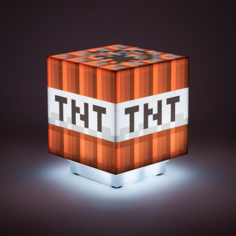 Minecraft TNT Light with sound / lampka Minecraft TNT z dźwiękiem