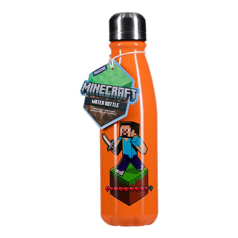 Minecraft Aluminium Water Bottle (600 ml) / Minecraft butelka aluminiowa (600 ml)