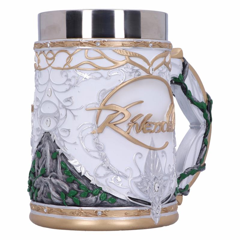 Lord of the Rings Rivendell Tankard (high: 15,5 cm) / Kufel kolekcjonerski Władca Pierścieni - Rivendell (wysokość: 15,5 cm)