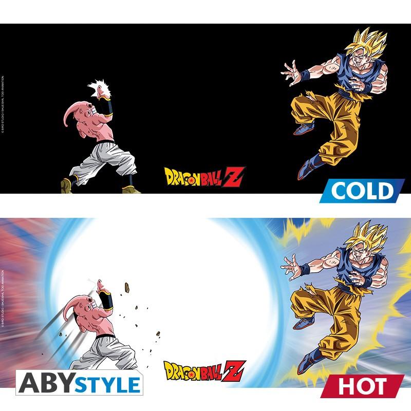 DRAGON BALL Mug Heat Change (460 ml) - Goku vs Buu / kubek termoaktywny Dragon Ball (460 ml) Goku vs Buu - ABS