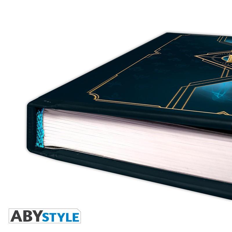 LEAGUE OF LEGENDS A5 Notebook Hextech Logo / League of Legends notatnik A5 Hextech logo - ABS