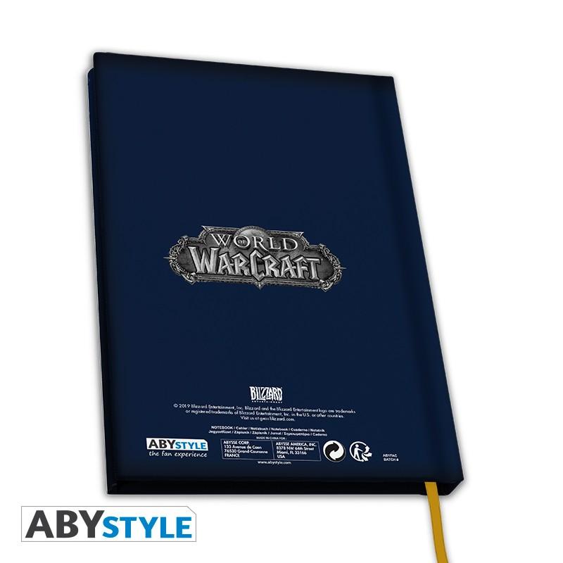 World of Warcraft A5 notebook - Alliance / World of Warcraft notatnik A5 Alliance - ABS