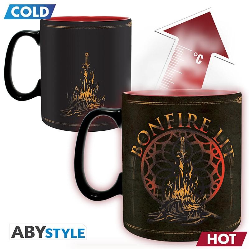 DARK SOULS - Mug Heat Change - 460 ml - You Died / kubek termoaktywny Dark Souls - 460 ml - You died - ABS