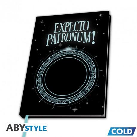 HARRY POTTER Premium A5 notebook Patronus with heat change cover / notatnik premium A5 Harry Potter Patronus z okładką termoaktywną - ABS