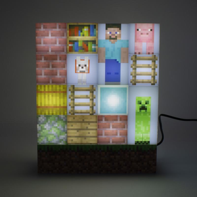 Minecraft Block Building Light Character Edition / lampka Minecraft bloki - edycja postacie