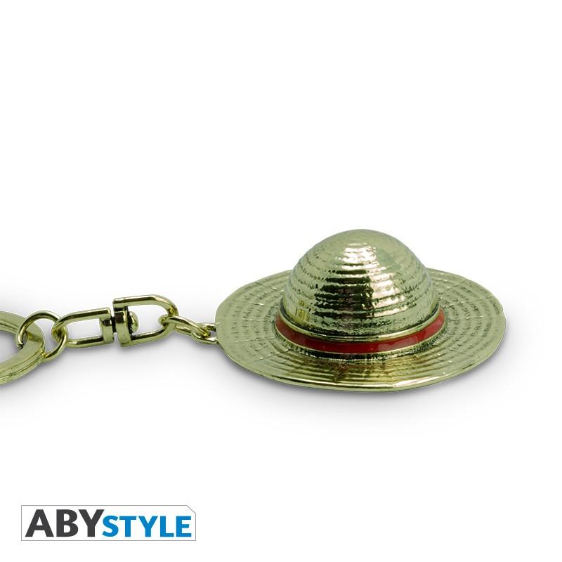 ONE PIECE Keychain 3D - Luffy's Hat / brelok 3D One Piece - Kapelusz Luffiego - ABS