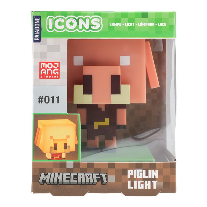 Minecraft Piglin Icon Light / Minecraft lampka Piglin
